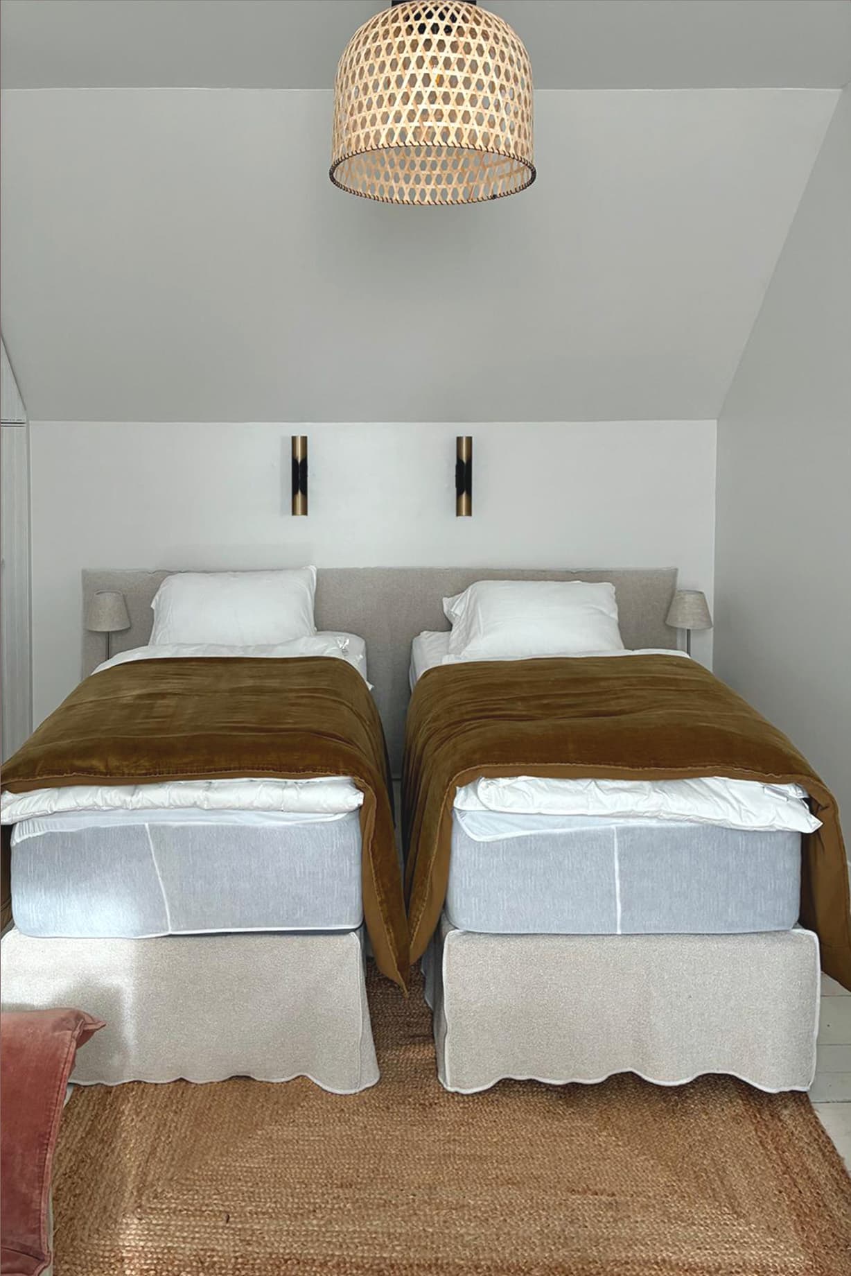 Chambre sous les combles.